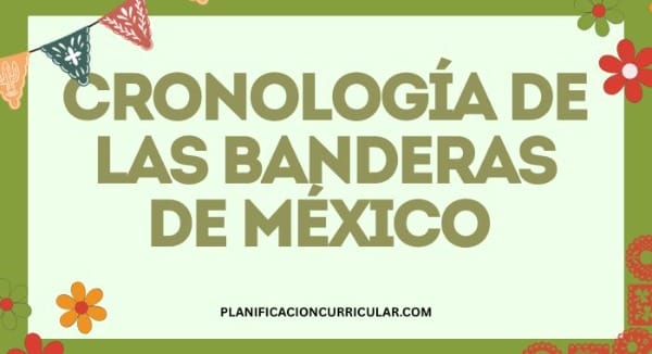CRONOLOGÍA DE LAS BANDERAS DE MÉXICO