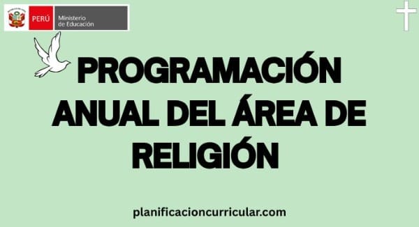 PROGRAMACIÓN ANUAL DEL ÁREA DE RELIGIÓN