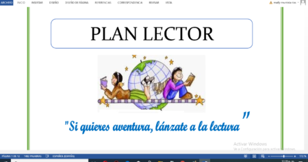 Plan Lector Primaria y Secundaria 2020